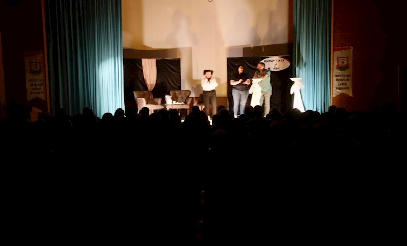 BÜYÜKŞEHİR BELEDİYESİ, “SESSİZ ÇIĞLIK” İLE MADDE BAĞIMLILIĞINA DİKKAT ÇEKTİ