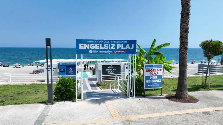 Konyaaltı Engelsiz Plaj yaza hazırlanıyor