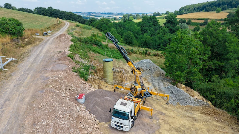 7 bin metrelik hat tamam sıra son bağlantılarda