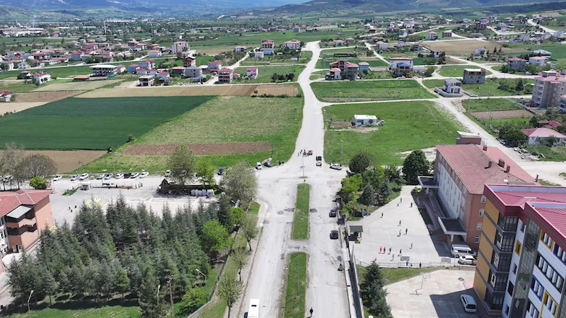 Osman Gazi Caddesi’nde bulvar düzenleme çalışması başlatıldı