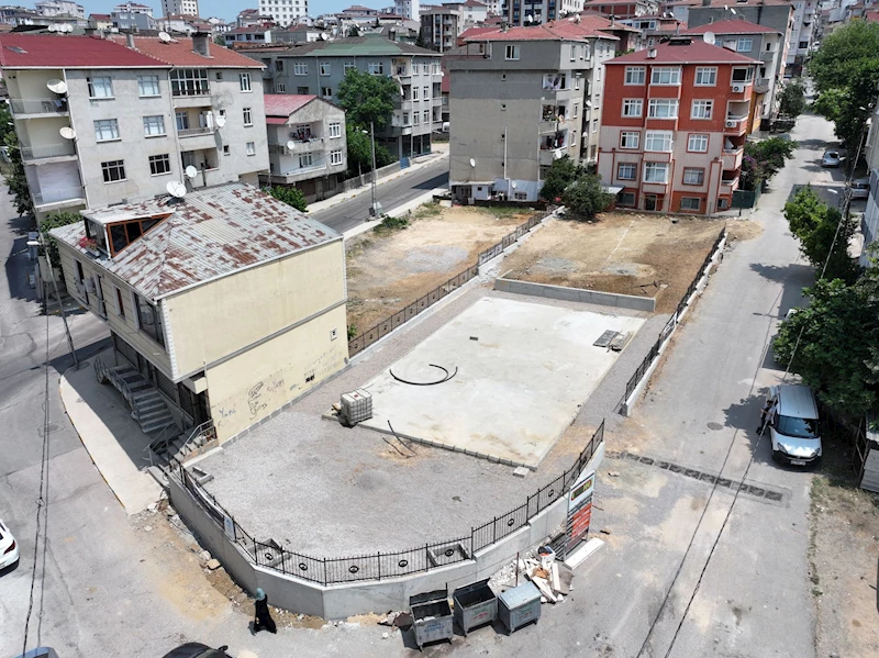 Kavakpınar Haydarpaşa Sokak Parkı’nın yapımına başlandı