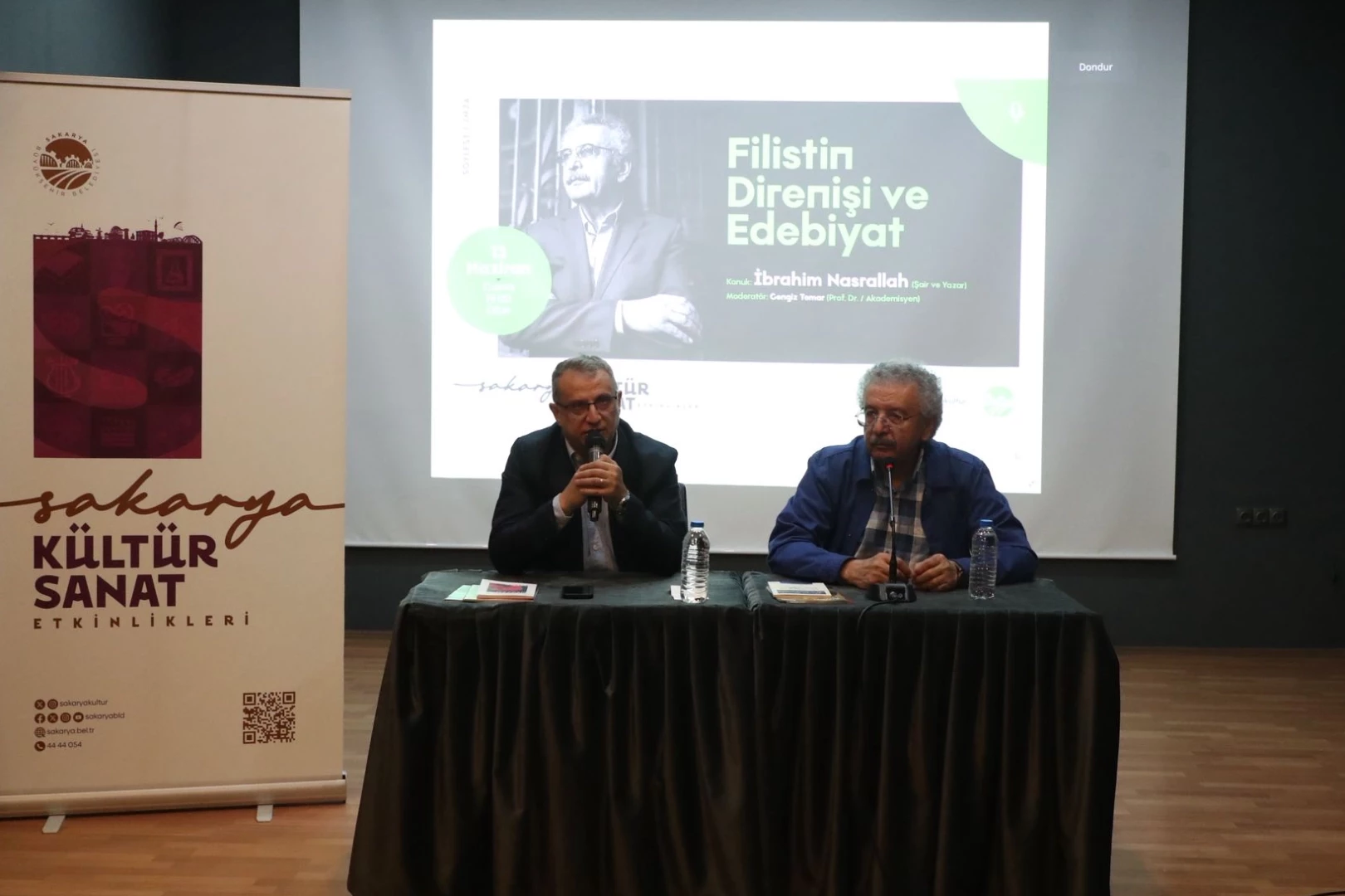 Sakarya’da Filistin direnişi ve edebiyat üzerine söyleşi