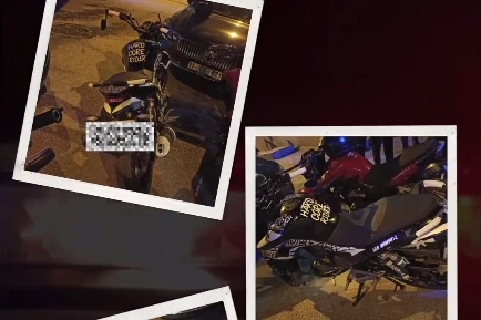 Bilecik’te rahatsız edici motosiklet sürücülerine gereği yapıldı!