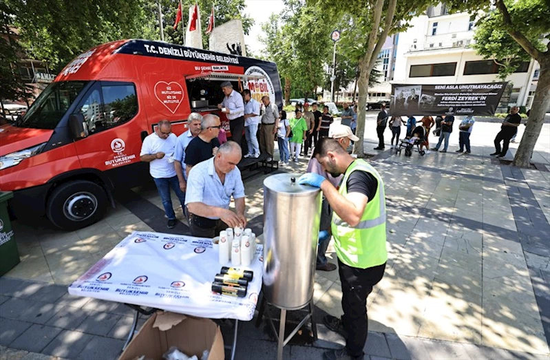 Denizli Büyükşehir’den merhum Ferdi Zeyrek için hayır ikramı