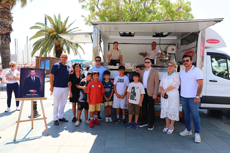 BODRUM’DA FERDİ ZEYREK İÇİN LOKMA HAYRI