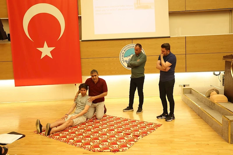 Büyükşehir Spor A.Ş.’den Personeline Hayat Kurtaran Eğitim