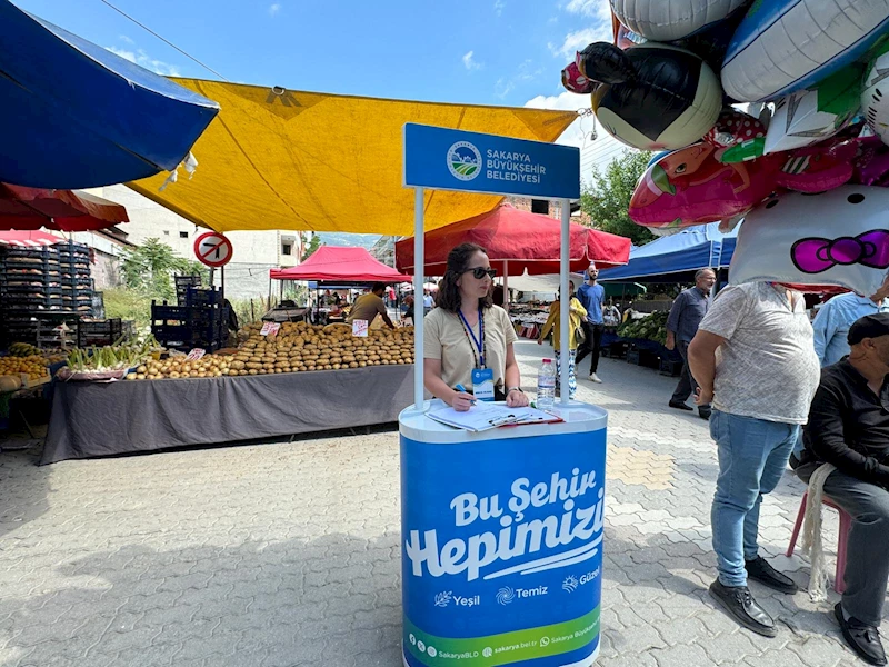 Büyükşehir ekipleri Sapanca ve Pamukova’da vatandaşla buluştu