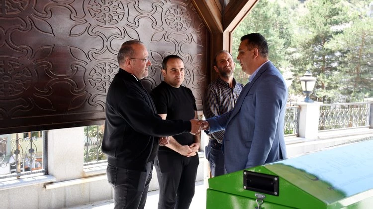 BAŞKANIMIZ, CENAZE TÖRENLERİNE KATILDI