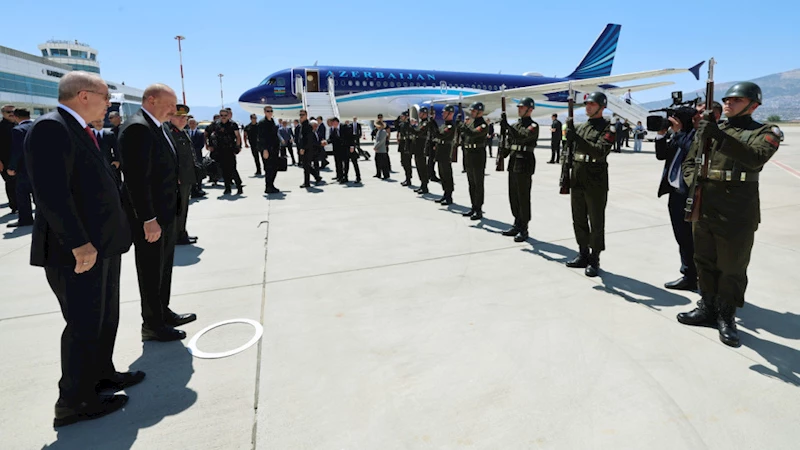 Cumhurbaşkanı Erdoğan ve Aliyev Kahramanmaraş’ta