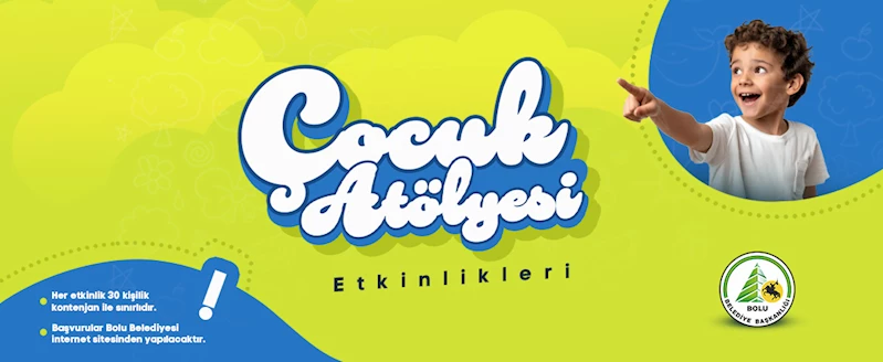 Bolu Belediyesi’nden 7-10 Yaş Grubu Çocuklara Özel Atölye Etkinliği