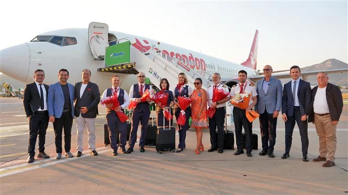 SLOVAKYA’DAN GAZİPAŞA-ALANYA HAVALİMANI’NA İLK SEFER GERÇEKLEŞTİRİLDİ