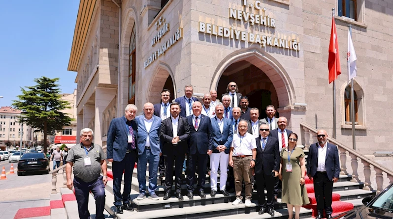 TGK Heyeti Nevşehir Belediyesi’ni Ziyaret Etti