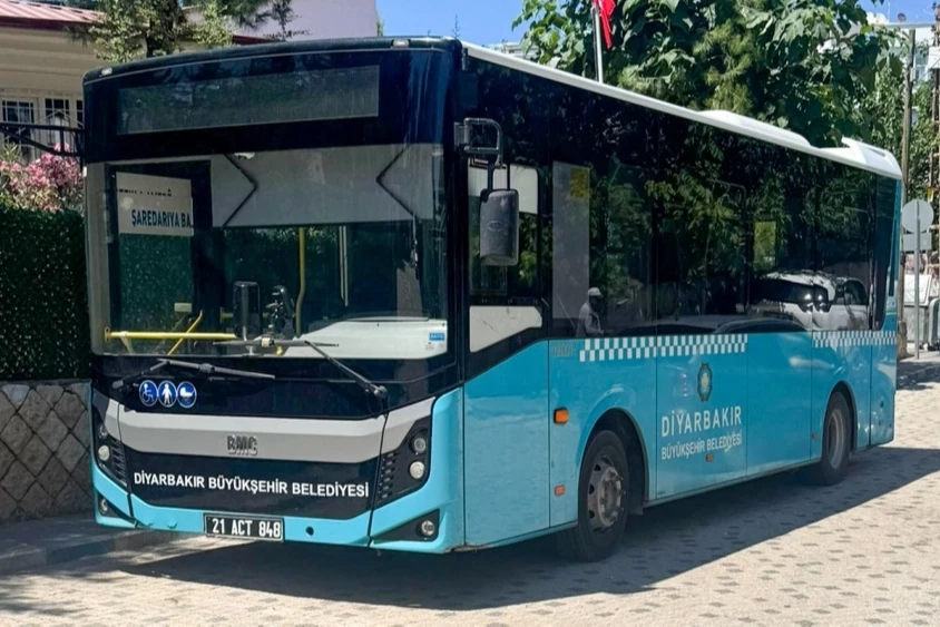 Diyarbakır Eğil’de otobüs seferleri başladı