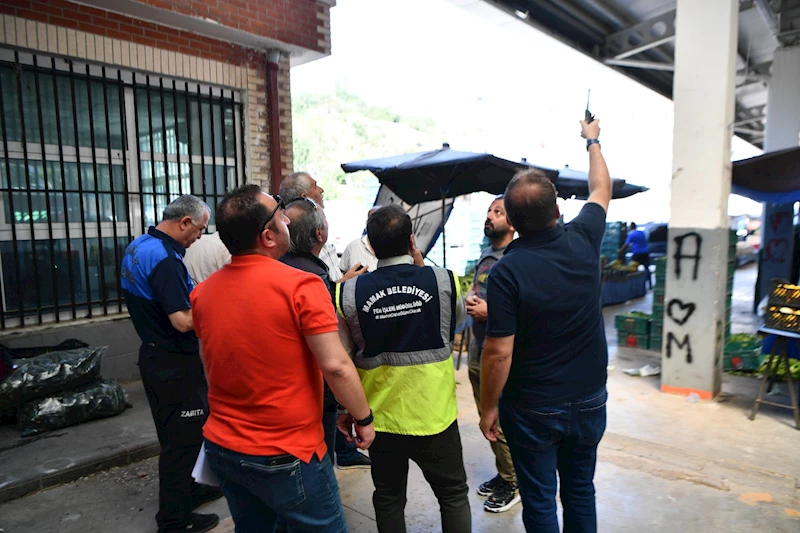 Mamak’ta Pazaryerlerine İyileştirme Hamlesi