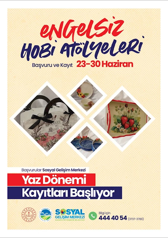 Büyükşehir’den özel bireylerin çok seveceği yaz atölyeleri: SGM’de yaz çok keyifli geçecek