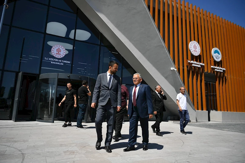 Başkan Büyükkılıç: “Modern Bir Kültür Hazinesi, Kapılarını Açıyor”