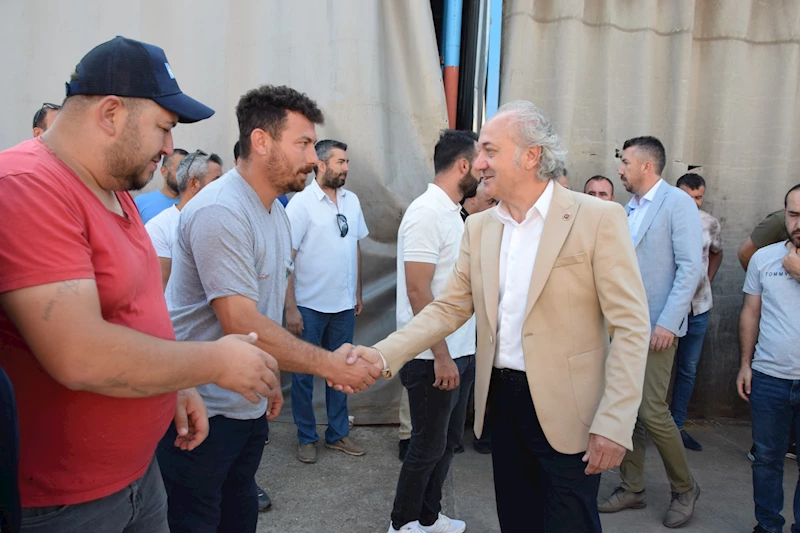 BAŞKAN YARDIMCISI ERDEM ARCAN’DAN FEN İŞLERİ MÜDÜRLÜĞÜ’NE İLK ZİYARET