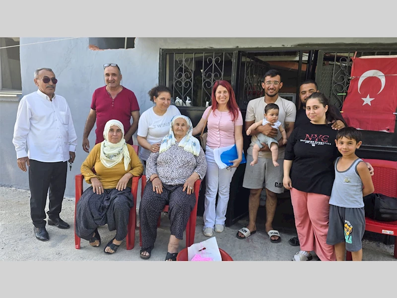 TARSUS BELEDİYESİ’NDEN HANE HANE HİZMET ATAĞI