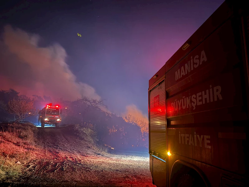 Manisa Büyükşehir’den İzmir’deki Orman Yangınlarına Söndürme Desteği