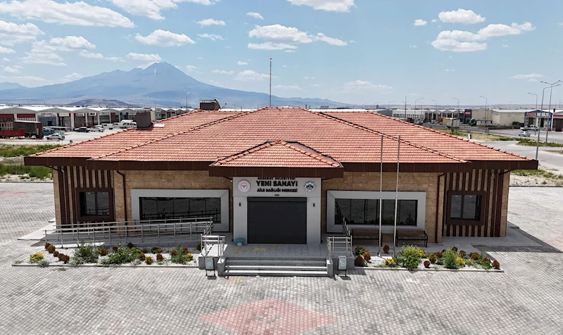 YENİ SANAYİ AİLE SAĞLIĞI MERKEZİ AÇILIŞA HAZIR