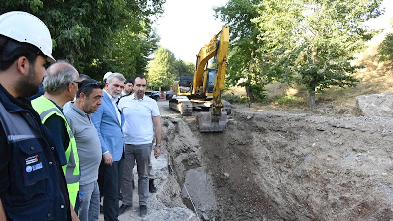 “Türkiye’nin En Büyük Altyapı Şantiyesi Şehrimizde Kuruldu”
