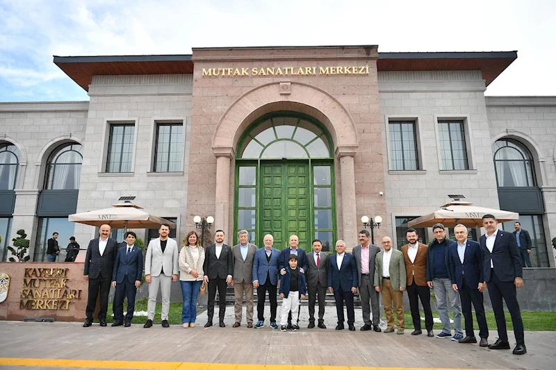 Başkan Büyükkılıç, Bakan Şimşek’e Mutfak Sanatları Merkezi’ni Tanıttı