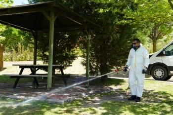 BÜYÜKŞEHİR BELEDİYESİNDEN KENE MÜCADELESİ