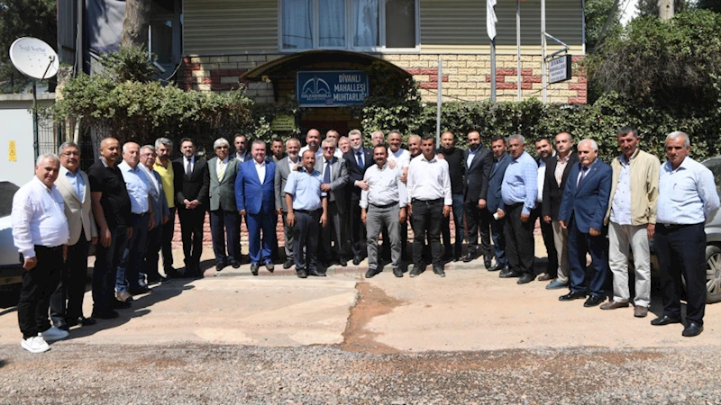 Başkan Görgel, Dulkadiroğlu Muhtarlarıyla Mahallelerin İhtiyaçlarını Görüştü