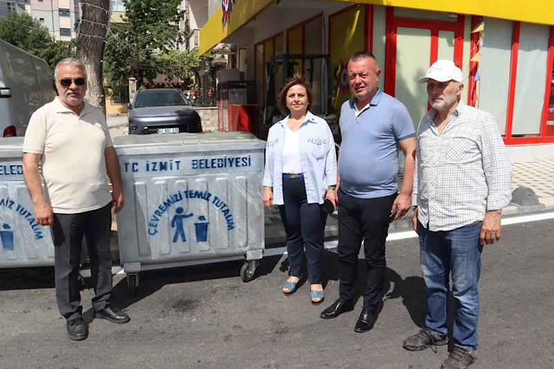 YENİŞEHİR’DE DAHA TEMİZ BİR İZMİT İÇİN KONTEYNER DEĞİŞİMİ