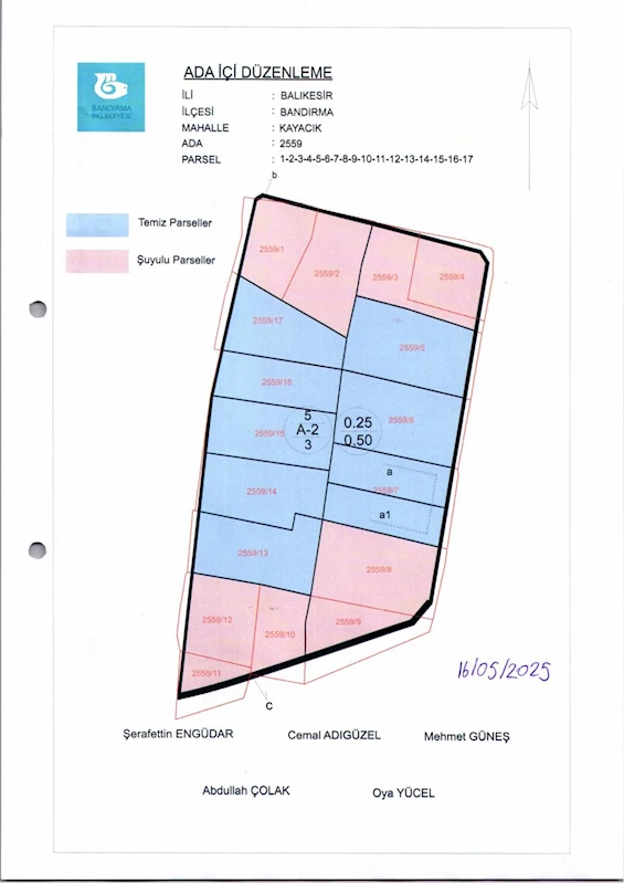 Kayacık Mahallesi 2259 Ada İçi Düzenlemesi