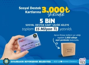 Kurban Bayramı öncesi 6 bin 850 aileye nakdi ve ayni destek