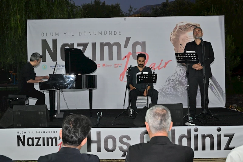Nazım Hikmet Manisa’da Şiir ve Müzikle Anıldı