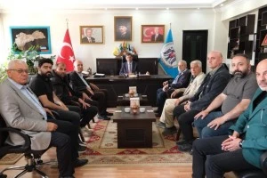 Buğday Meydanı Esnaflarımızdan Belediye Başkanımız Sn. Bekir Aksun’a Ziyaret