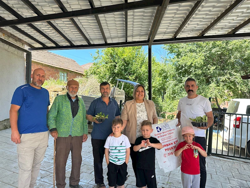 İZMİT BELEDİYESİNDEN KIRSAL MAHALLELERE KURBAN POŞETİ DESTEĞİ