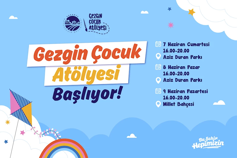 Bayramın coşkusu Büyükşehirle Millet Bahçesi ve Aziz Duran Parkı’nda yaşanacak: Çocuklar için bu etkinlik kaçmaz