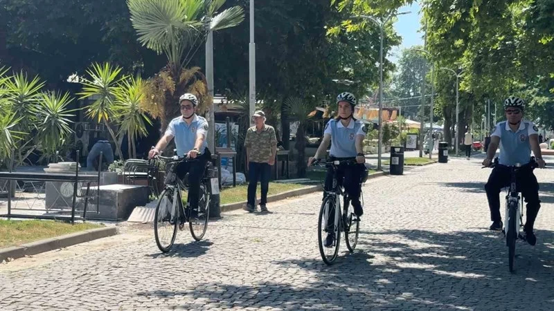 Yalova’da Bisikletli Polis Martı Timleri Göreve Başladı
