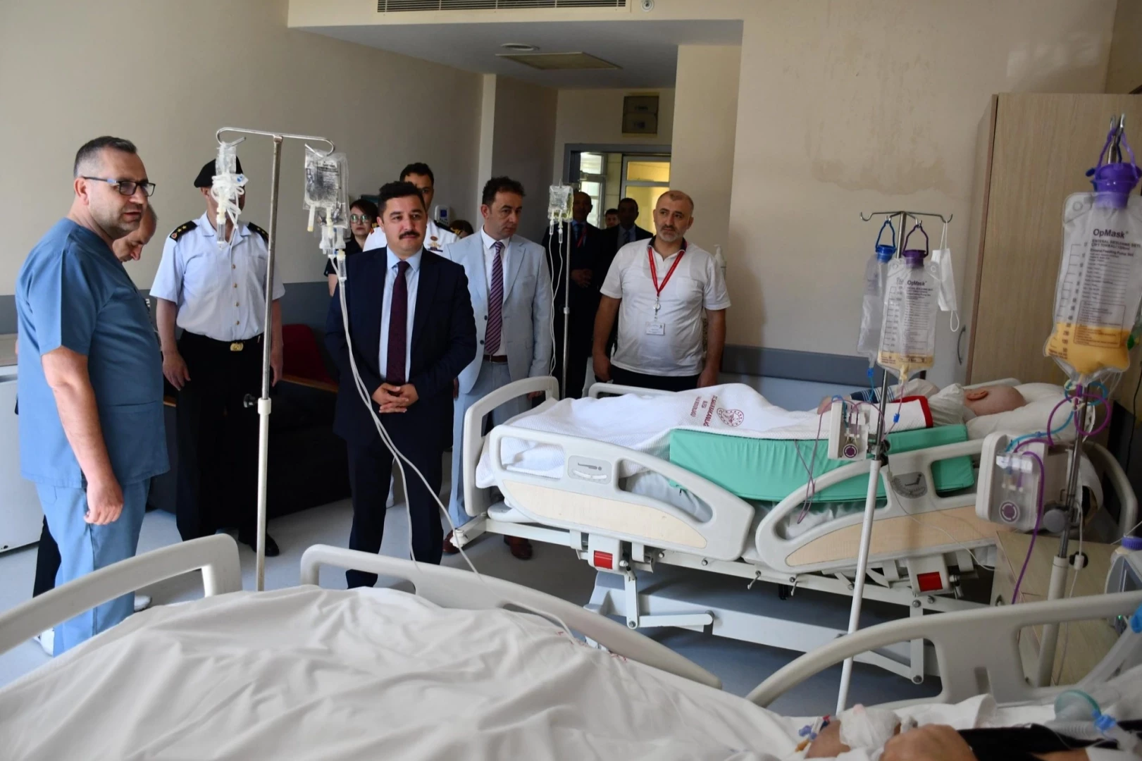 Mudanya Kaymakamı Terzi’den hastanede 