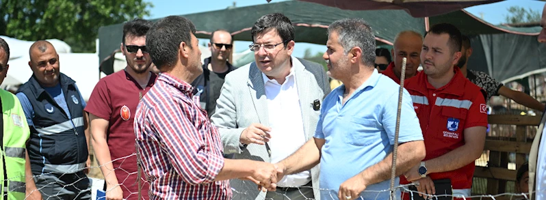 Başkan Erkek, Kurban Bayramı Öncesi Ziyaretlerde Bulundu