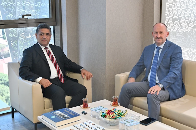 Kaymakam Kantay’dan Genel Sekreter Deste’ye Veda Ziyareti