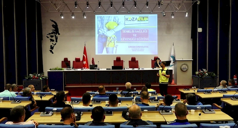 Büyükşehir Personeline İş Sağlığı ve Güvenliği Semineri Düzenlendi