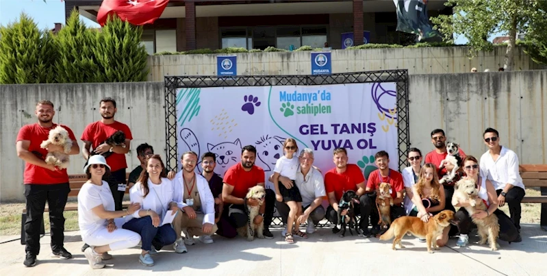 MUDANYA’DA CAN DOSTLAR İÇİN SAHİPLENDİRME ŞENLİĞİ