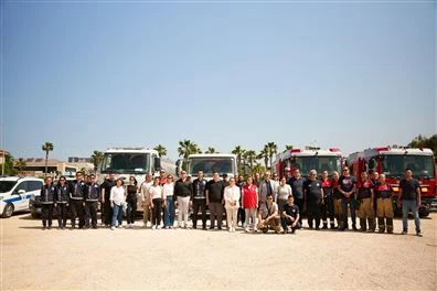 Çeşme’de ‘Yangın Söndürme Tatbikatı’ gerçekleştirildi