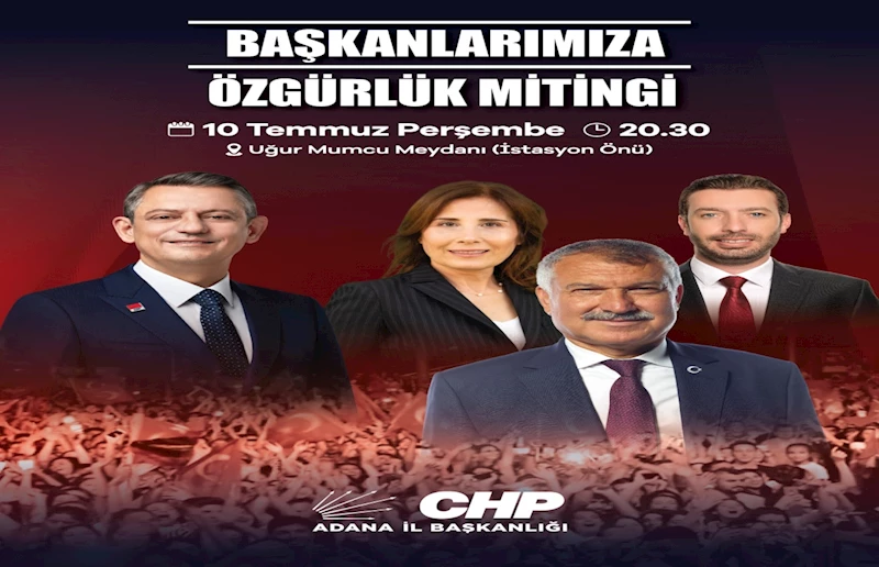 Özgür Özel’in Katılımıyla Zeydan Karalar’a, Oya Tekin’e ve Kadir Aydar’a Özgürlük Mitingi, Uğur Mumcu Meydanı’nda Gerçekleştirilecek