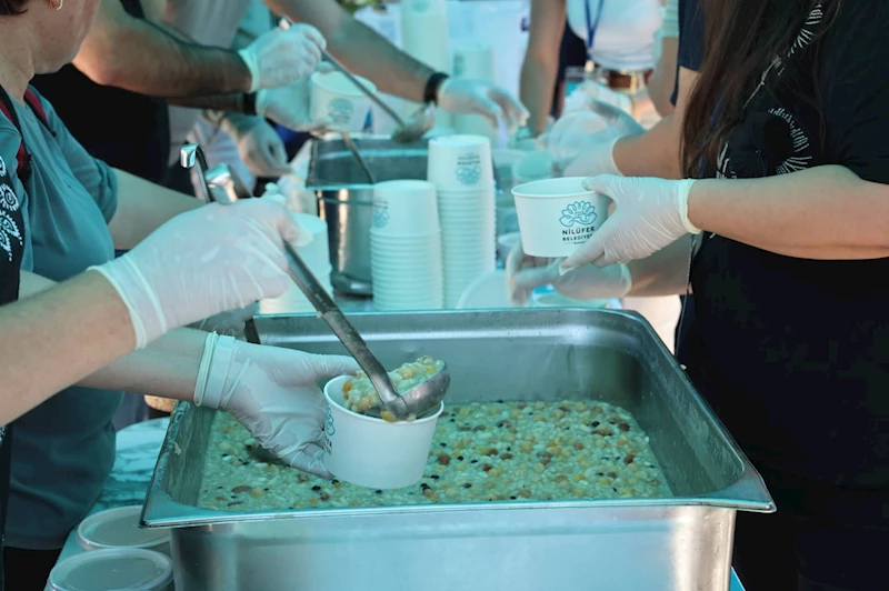 Nilüfer’de aşure bereketi