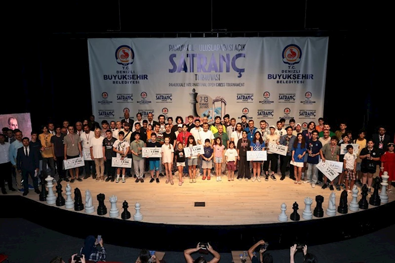 Pamukkale Uluslararası Açık Satranç Turnuvası sona erdi