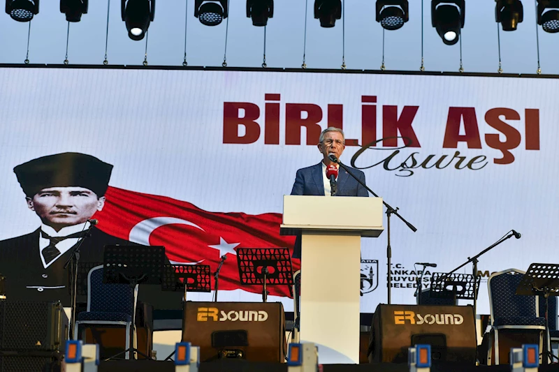 BAŞKENTLİLER ABB’NİN “BİRLİK AŞI AŞURE” ETKİNLİĞİNDE BULUŞTU
