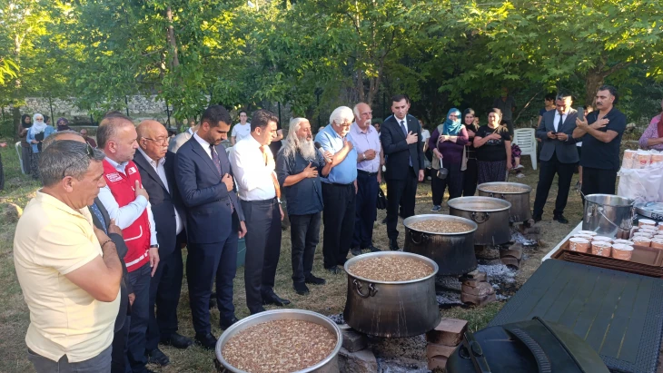 BAŞKAN SOMYÜREK AŞURE PROGRAMINA KATILDI