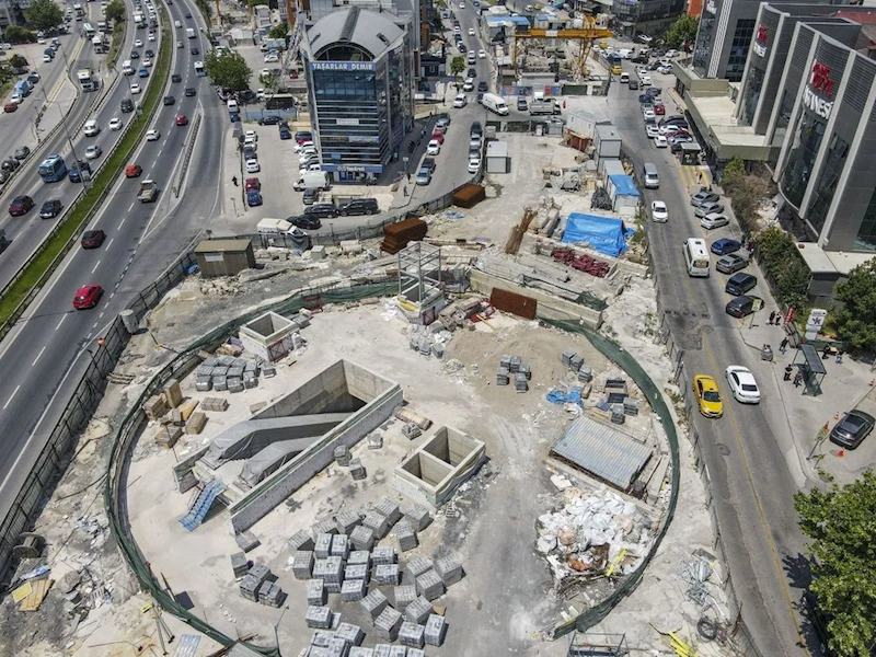 PENDİK–KAYNARCA–FEVZİ ÇAKMAK METRO HATTI PROJESİ TAM GAZ DEVAM EDİYOR