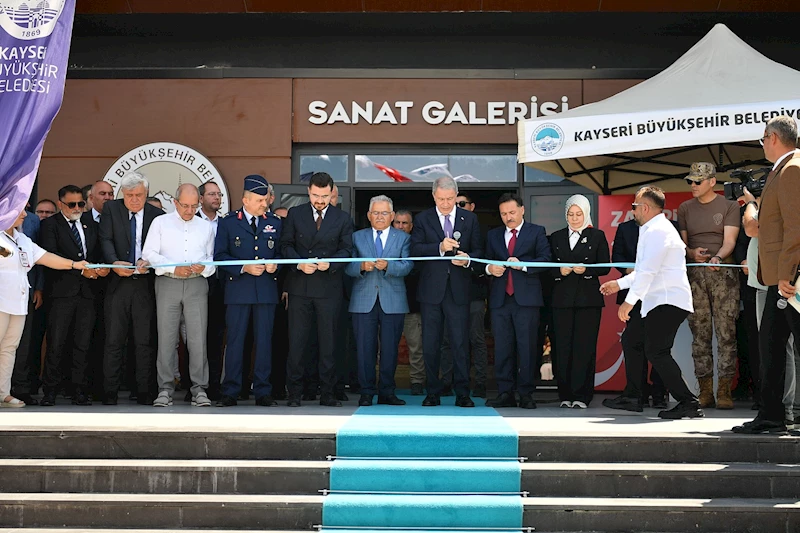 Kayseri Büyükşehir, 15 Temmuz’un Ruhunu Sanatla Anlattı: Zaferin Adı Türkiye Sergisi Açıldı