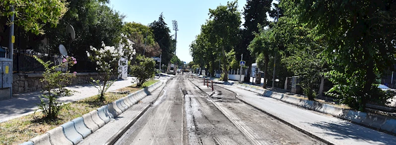 Stadyum Caddesinde Alt ve Üstyapı Yenileme Çalışmaları Başladı
